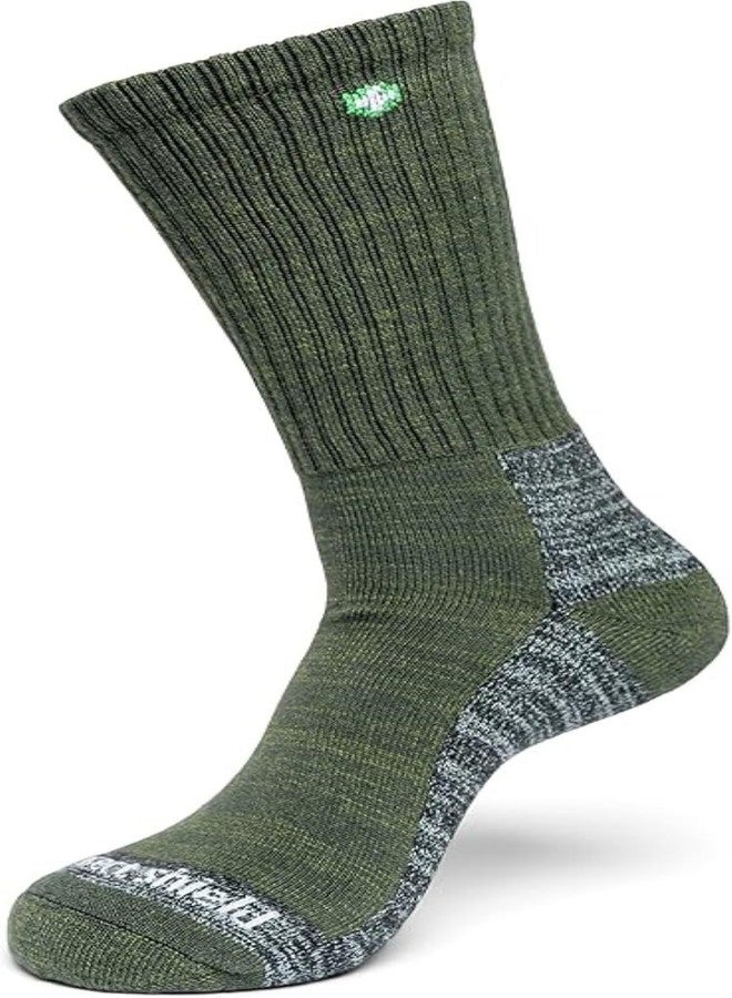 Insect Shield LA-1016-OLV-M: Midweight Hiker, Olive, Medium (9-11) - Image 1